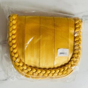 Harveys Seatbelt Sunshine Yellow Sophia Saddlebag- NEW